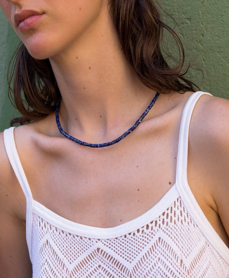 Corcuera Necklace - Blue Aventurine