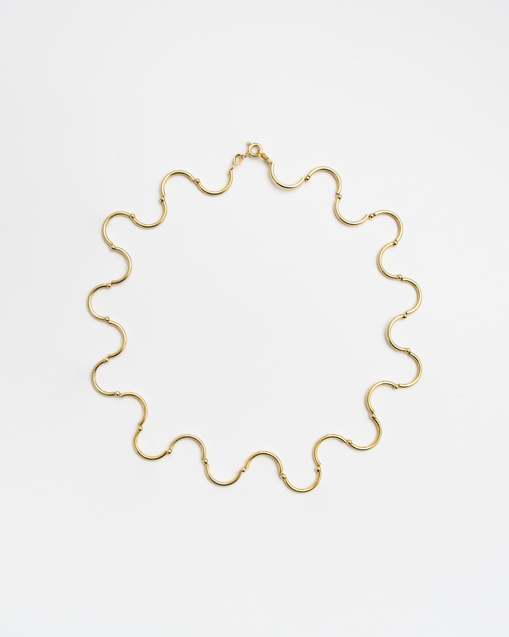Spires Choker Gold Plated