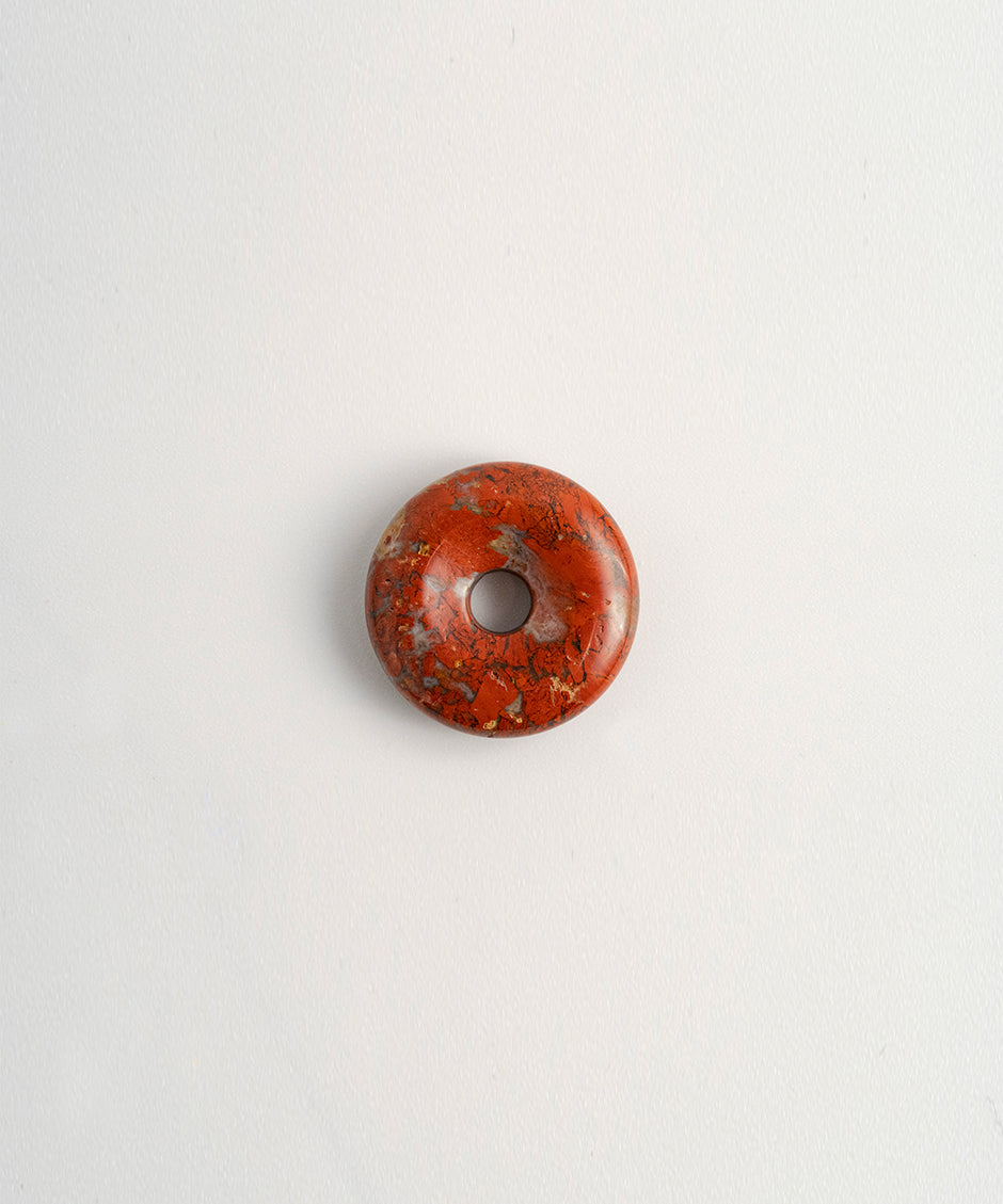 Lanao Ochre Brown Jasper Charm