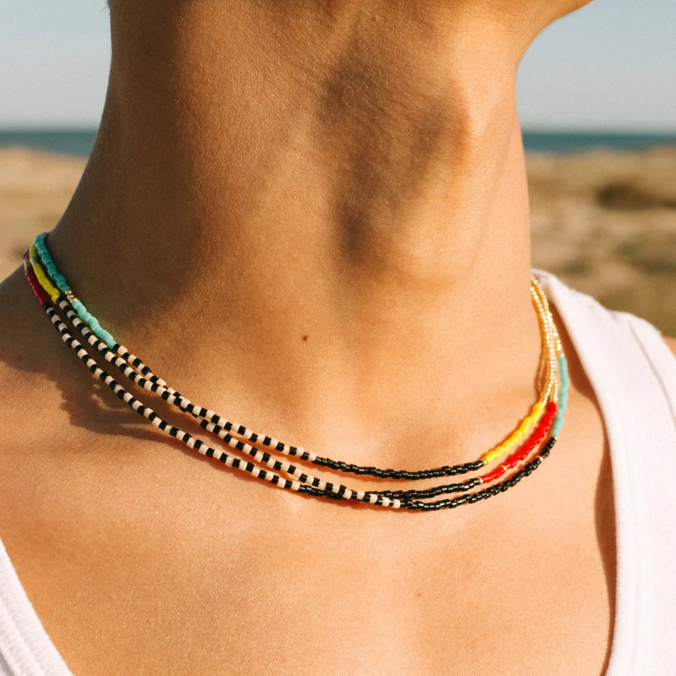 Sabtang Asymmetric Gold Necklace
