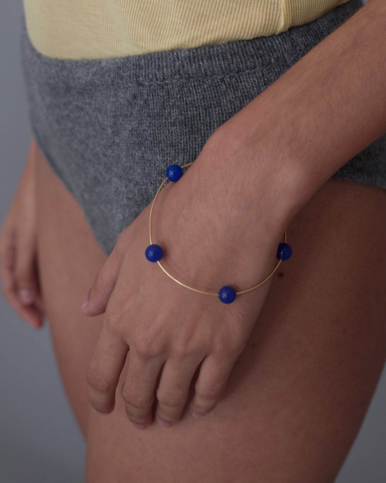 Seribu Jade Bracelet - Cobalt Blue