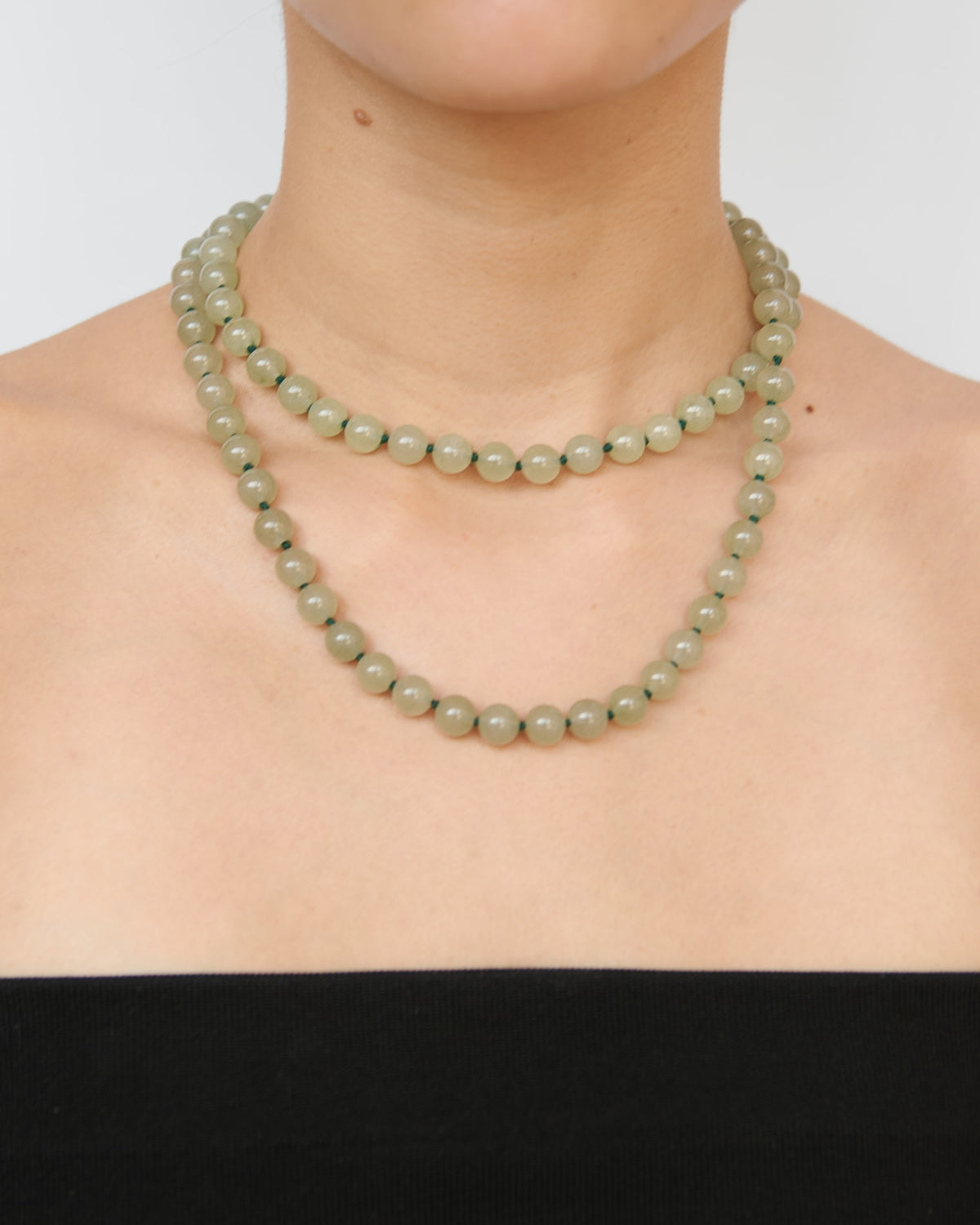 Seribu Jade Long Necklace