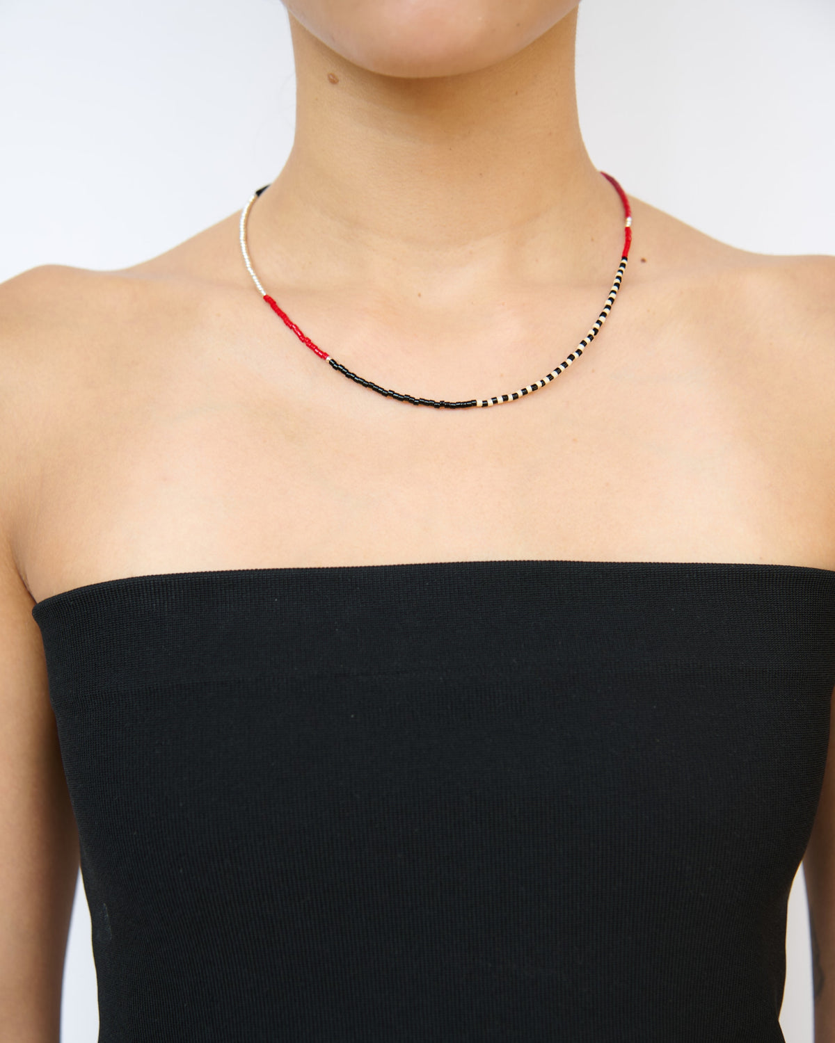 Sabtang Asymmetric Silver Necklace