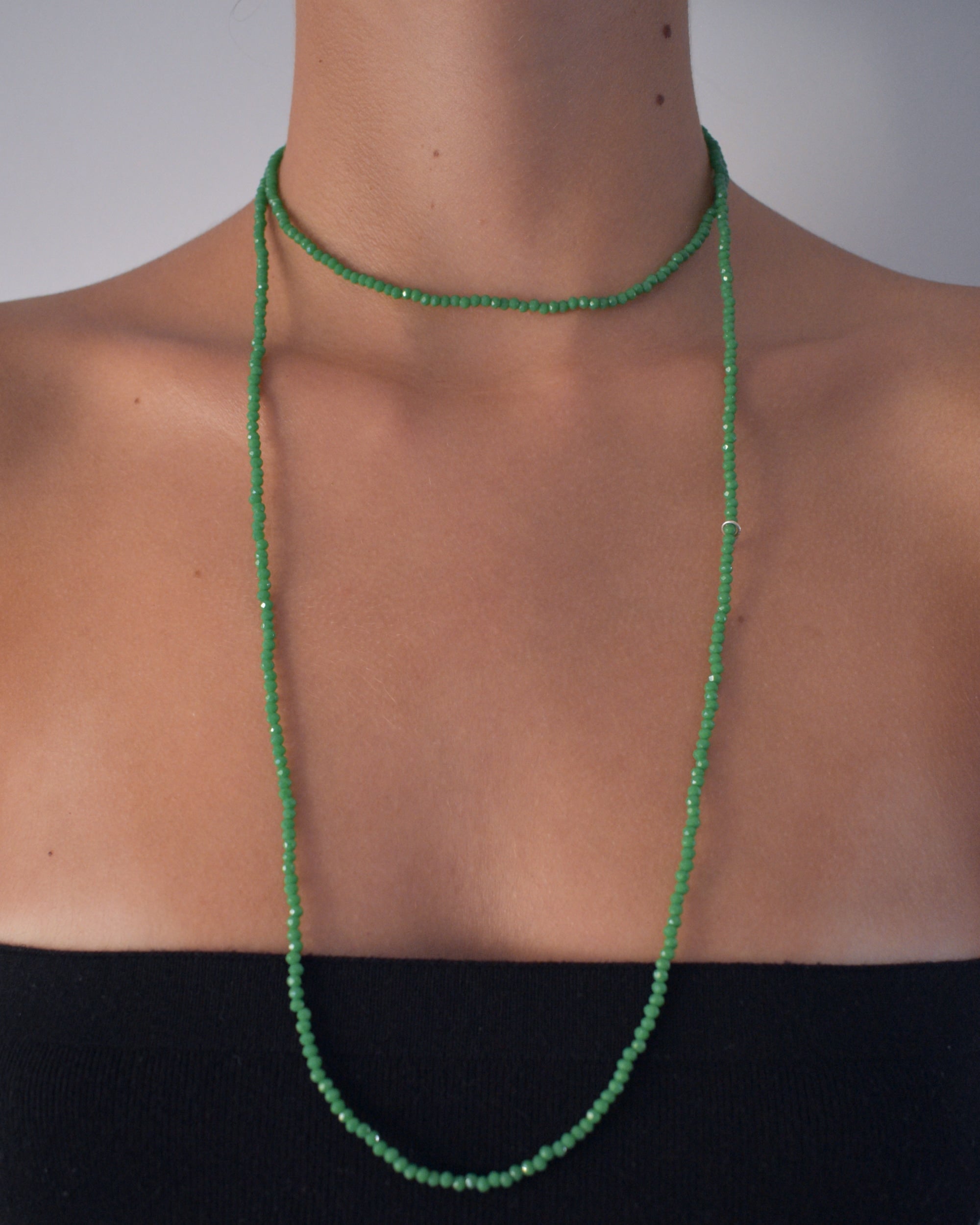 ブレスレット LESS IS MORE green bead necklace il_340x270.5048424542_fkxp.jpg