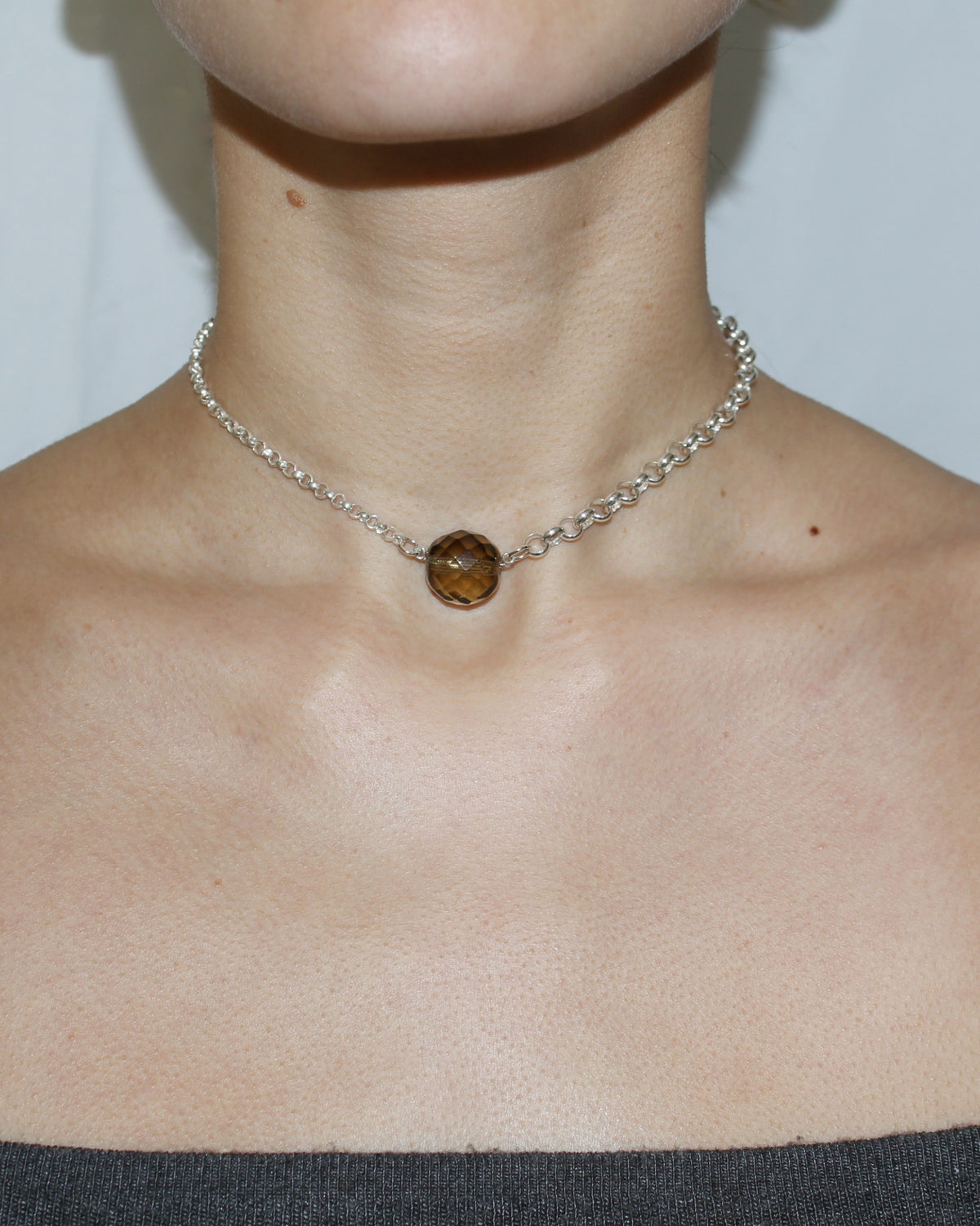 Bisaya Silver Choker