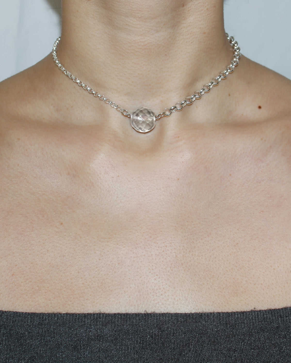 Bisaya Silver Choker