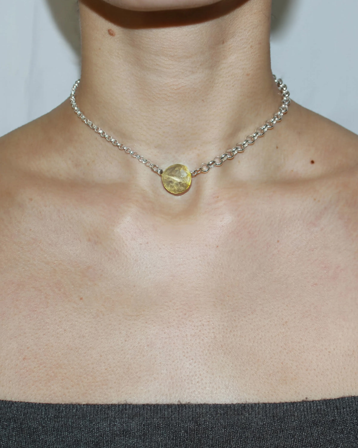 Bisaya Silver Choker