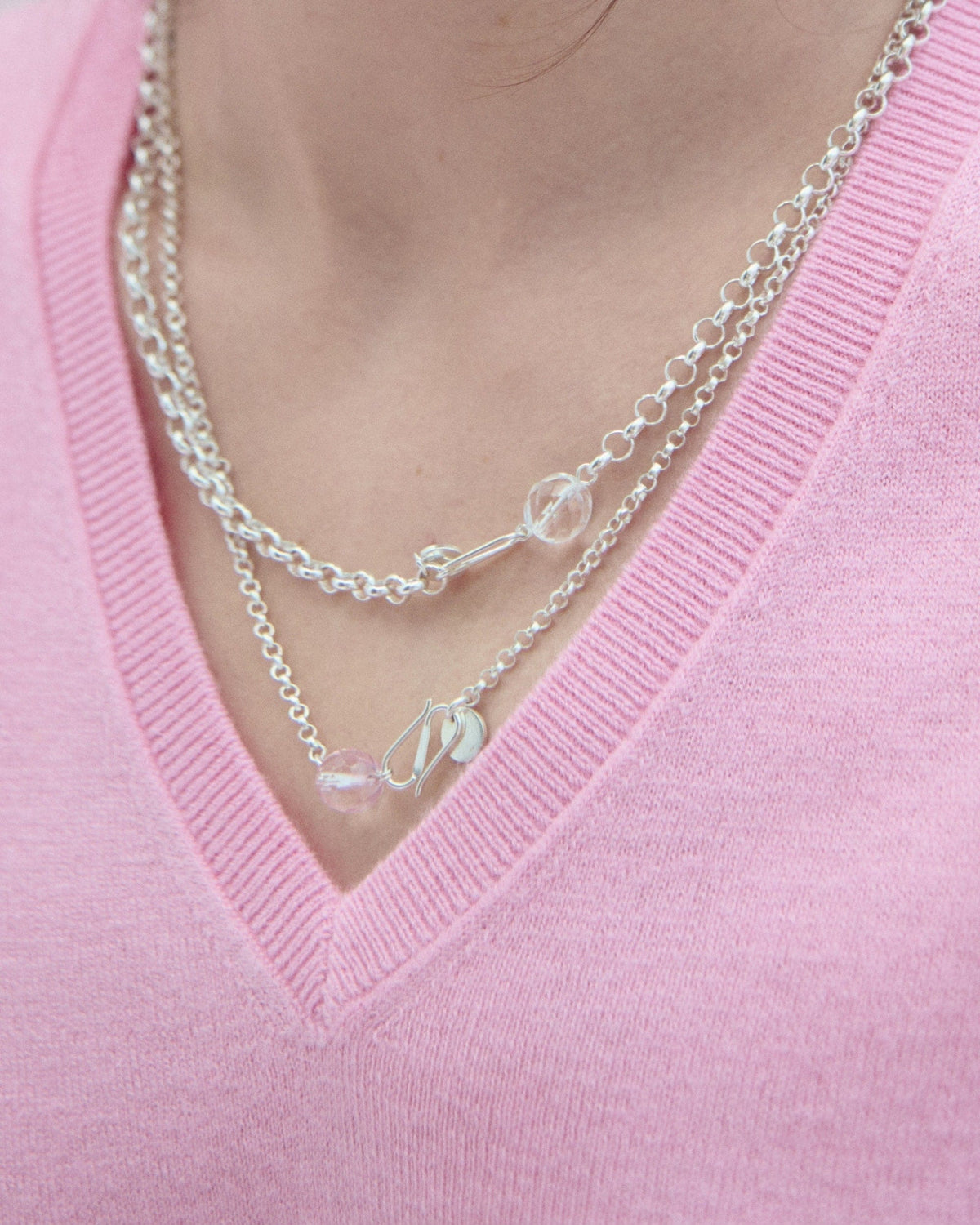 Bisaya Silver Chain Necklace