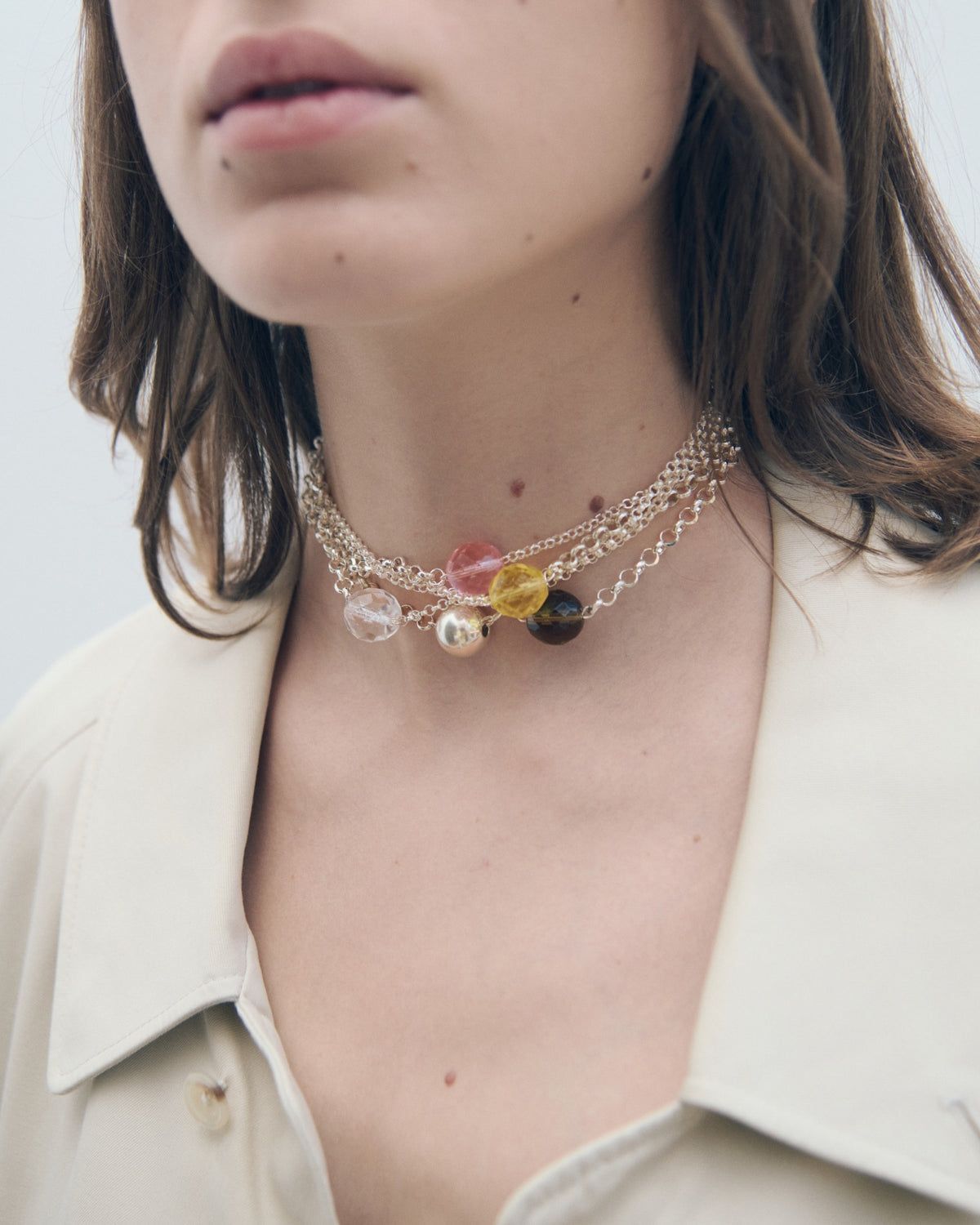 Bisaya Silver Choker