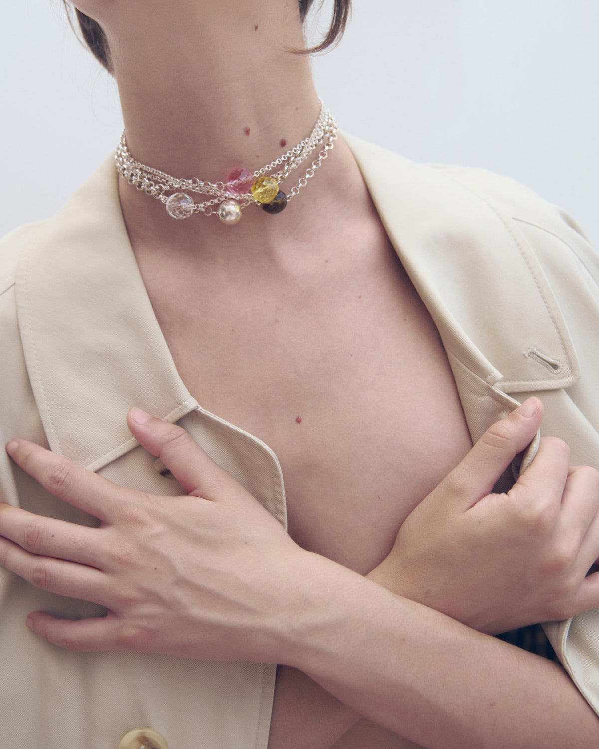 Bisaya Silver Choker