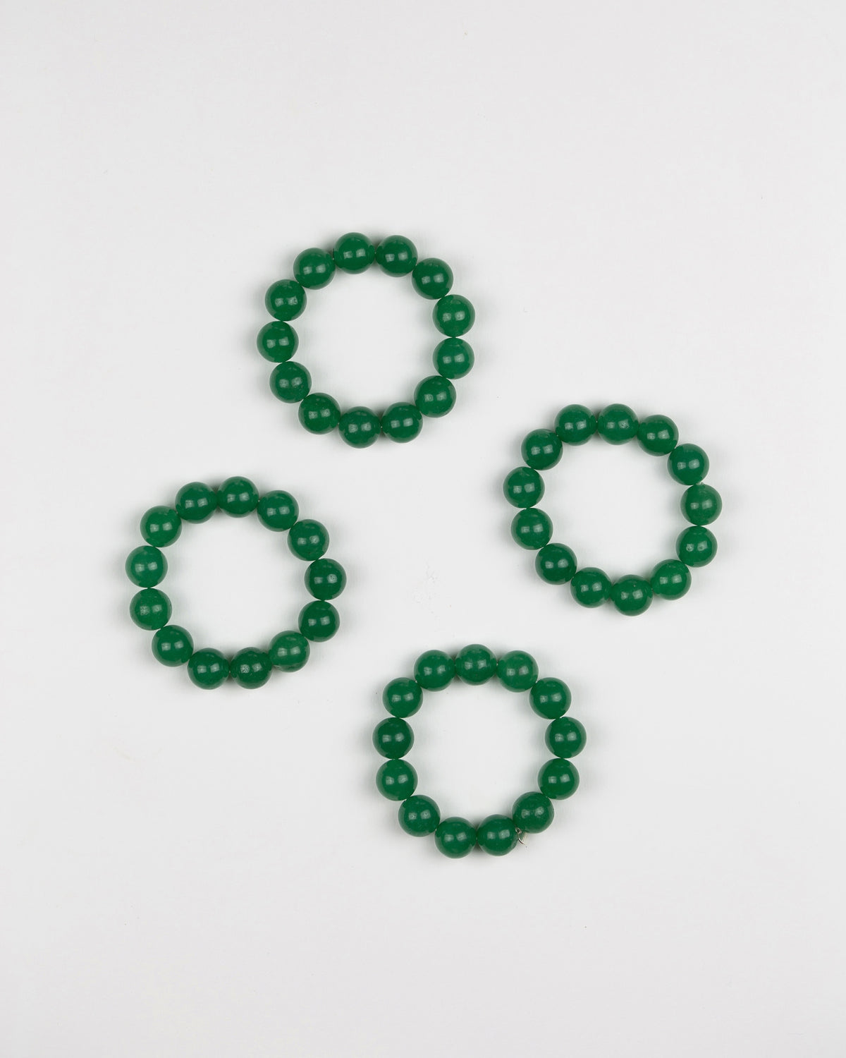 Crystal Napkin Ring in Green