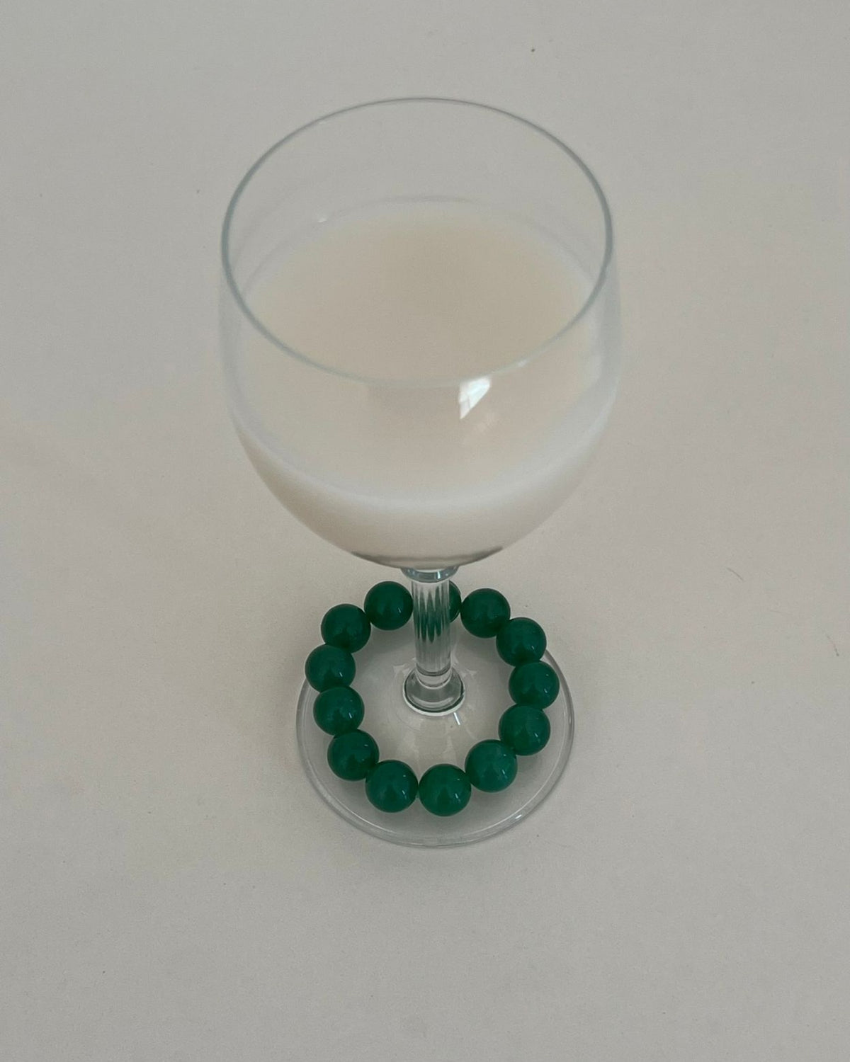 Crystal Napkin Ring in Green