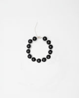 Black Sulu Bracelet - Onyx and Silver