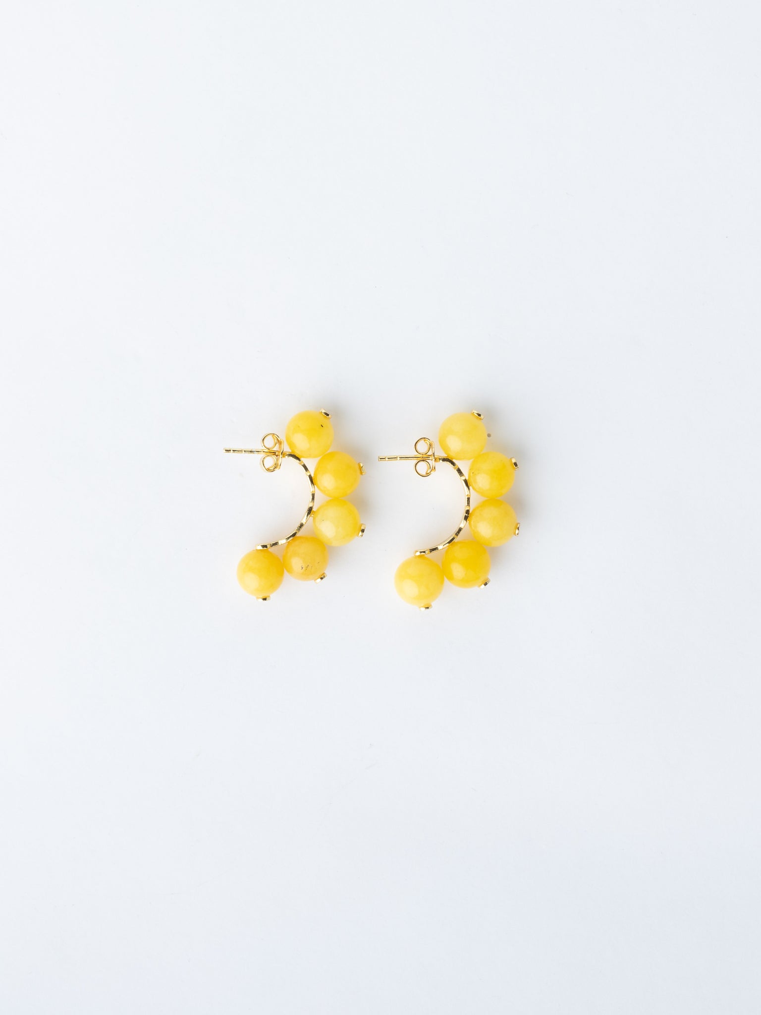 Seribu Jade Earrings - Yellow