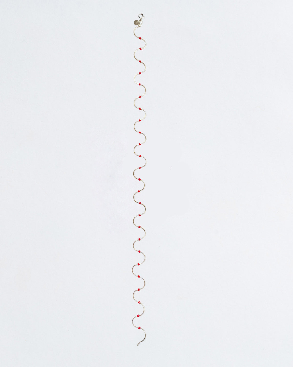 Spires Choker Silver Clear
