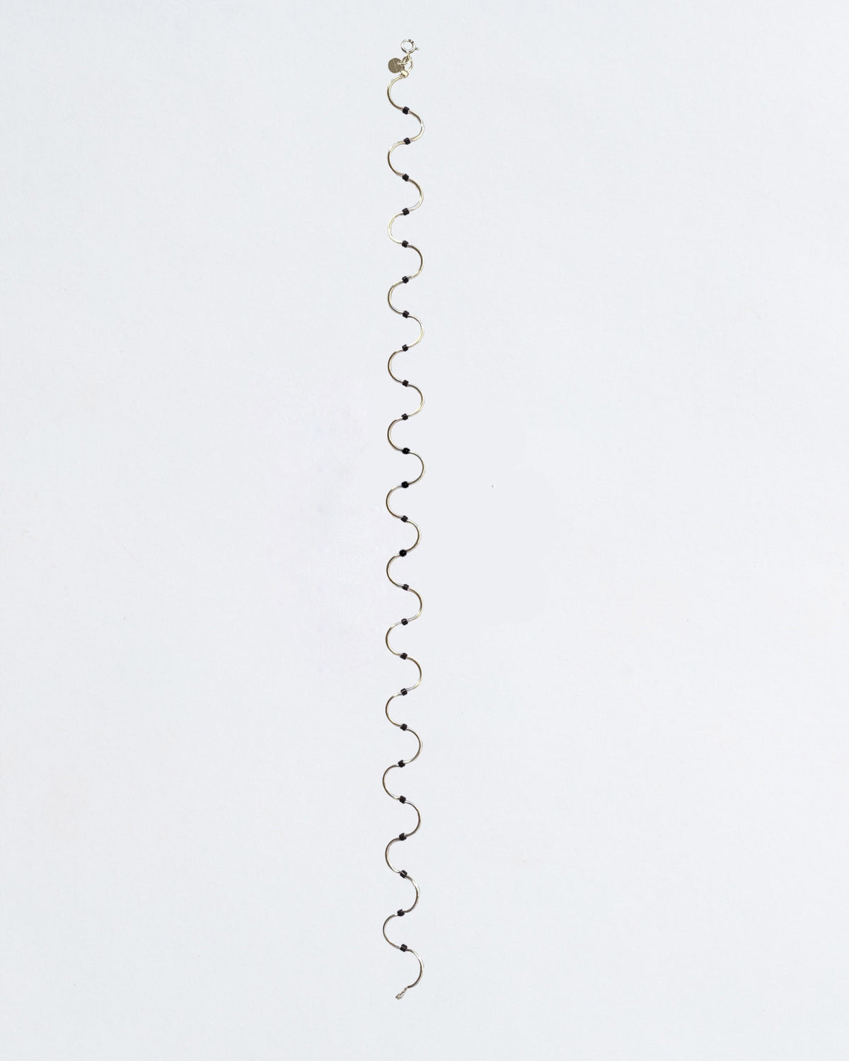 Spires Choker Silver Clear