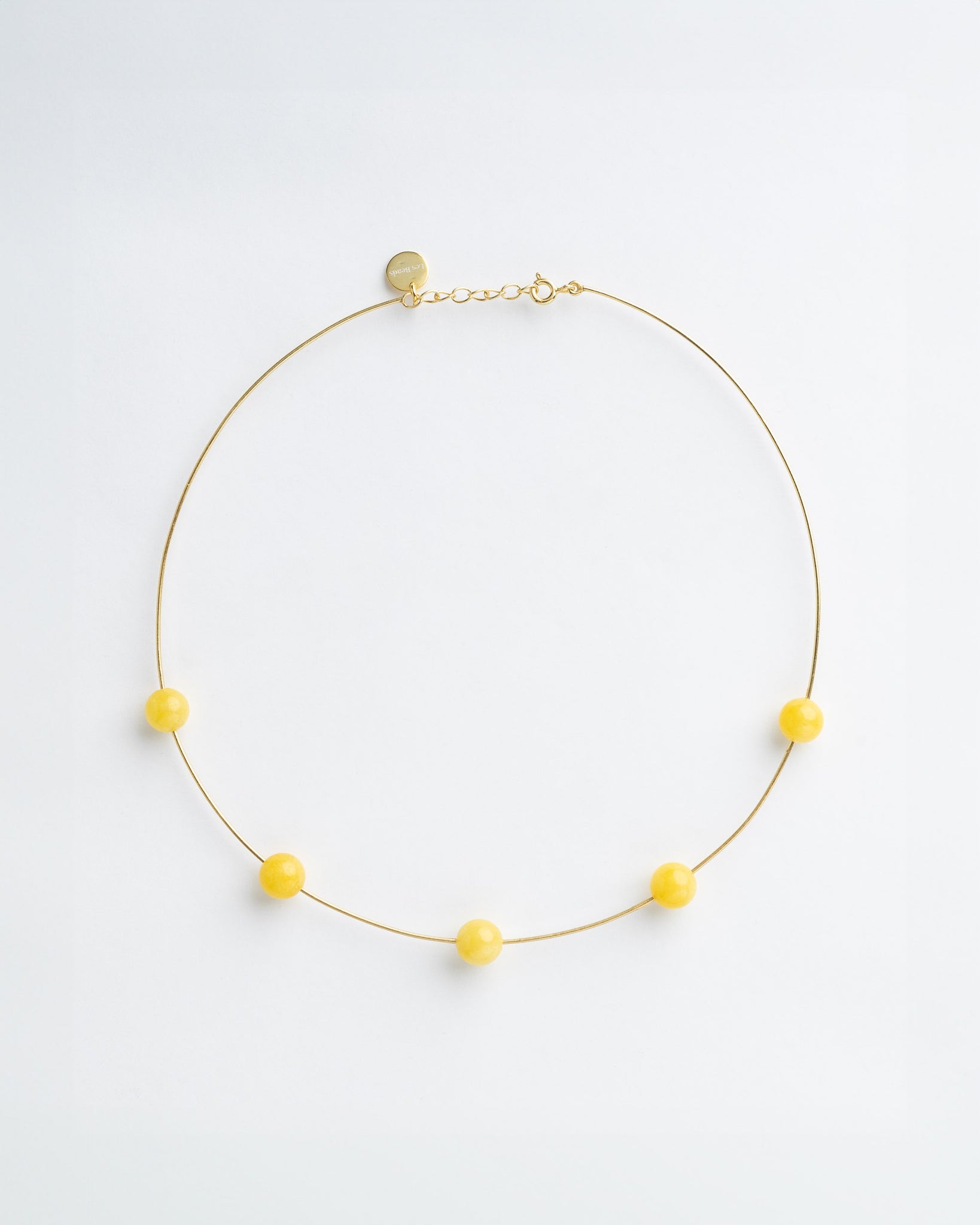 Seribu Jade Choker - Yellow