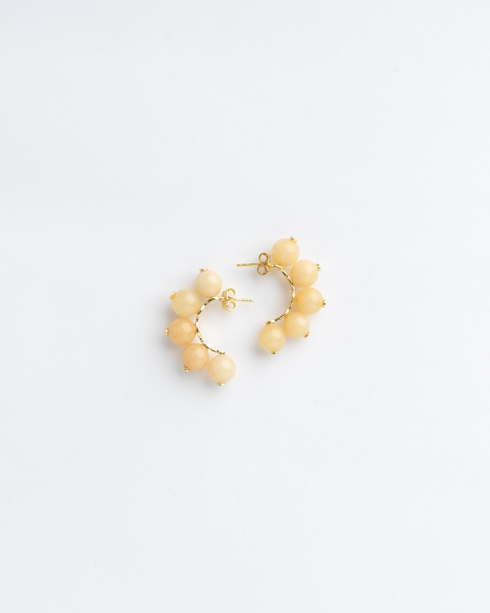 Seribu Jade Earrings - Beige