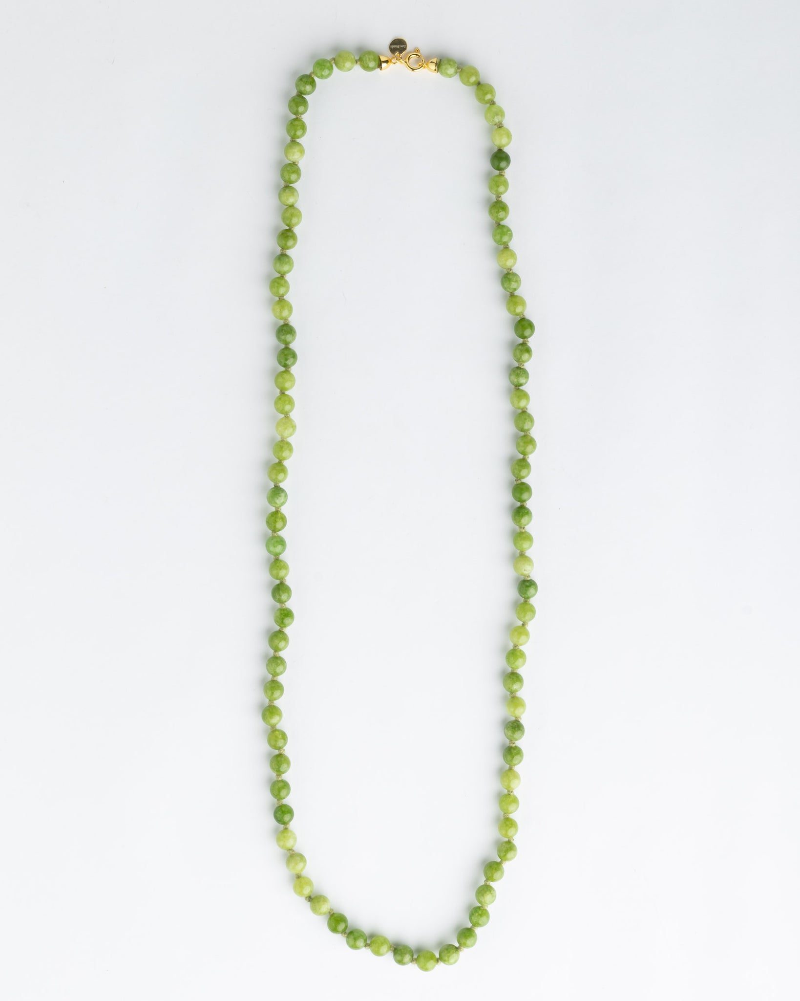 Seribu Jade Long Necklace -  Green