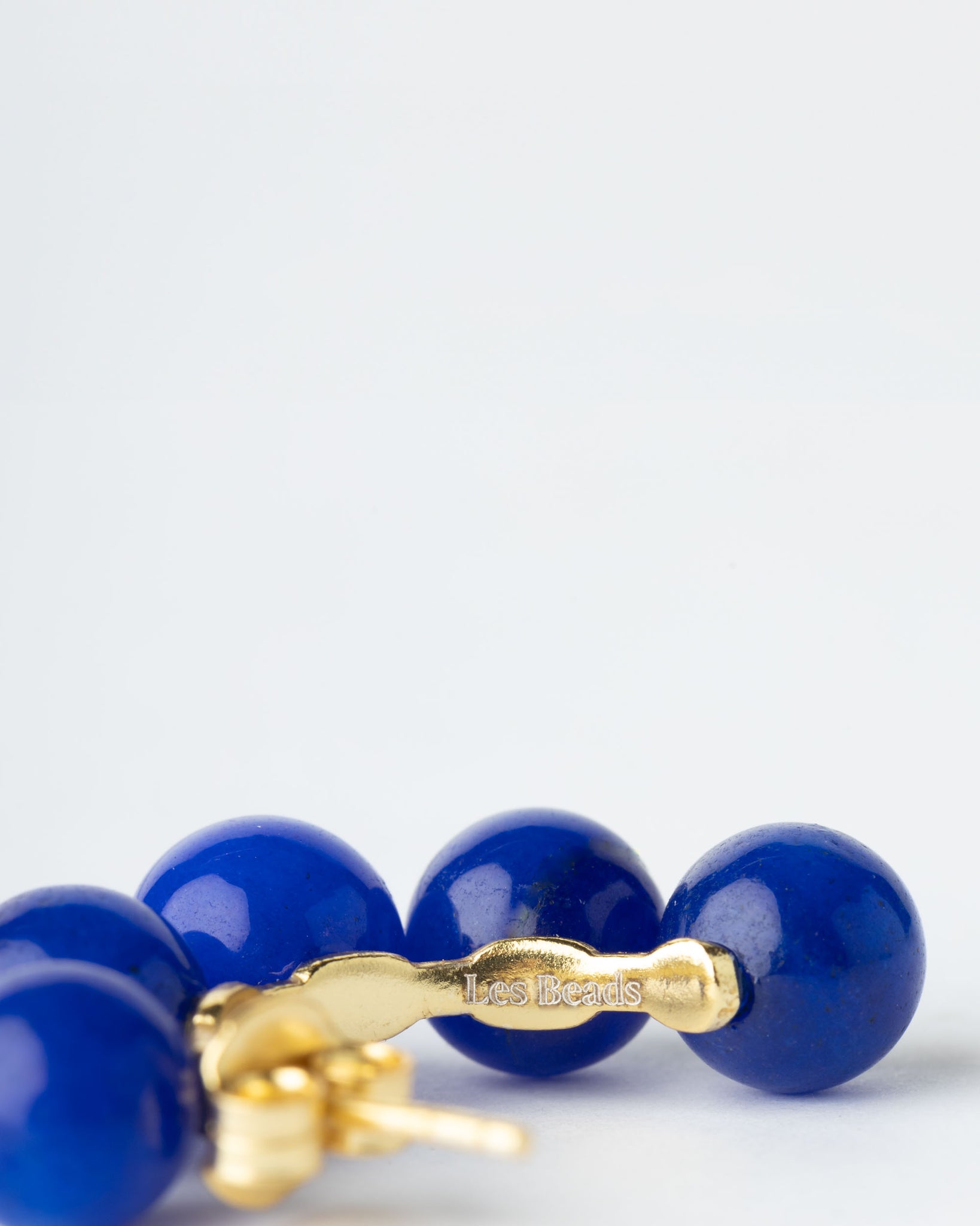 Seribu Jade Earrings - Cobalt Blue