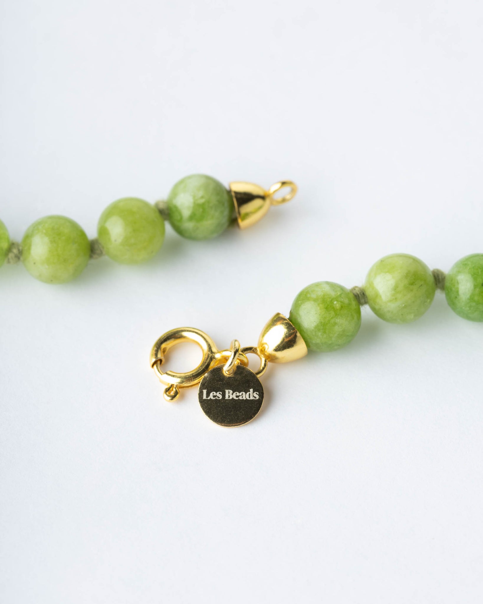 Seribu Jade Long Necklace -  Green