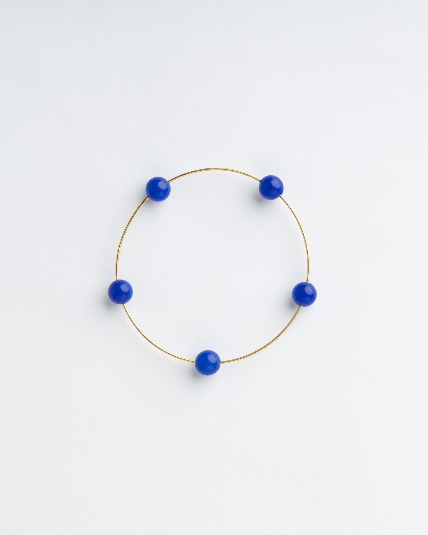 Pulsera de Jade Seribu - Azul Cobalto