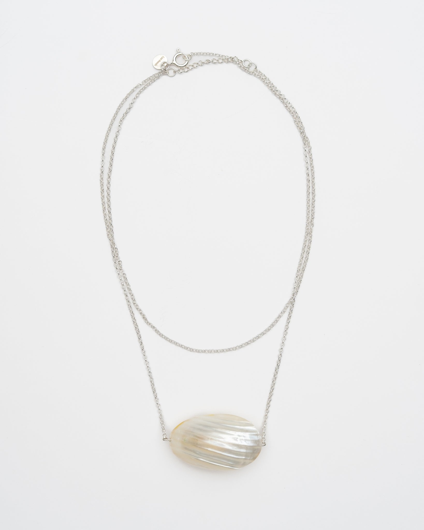 Obira Silver Double Necklace & Belt
