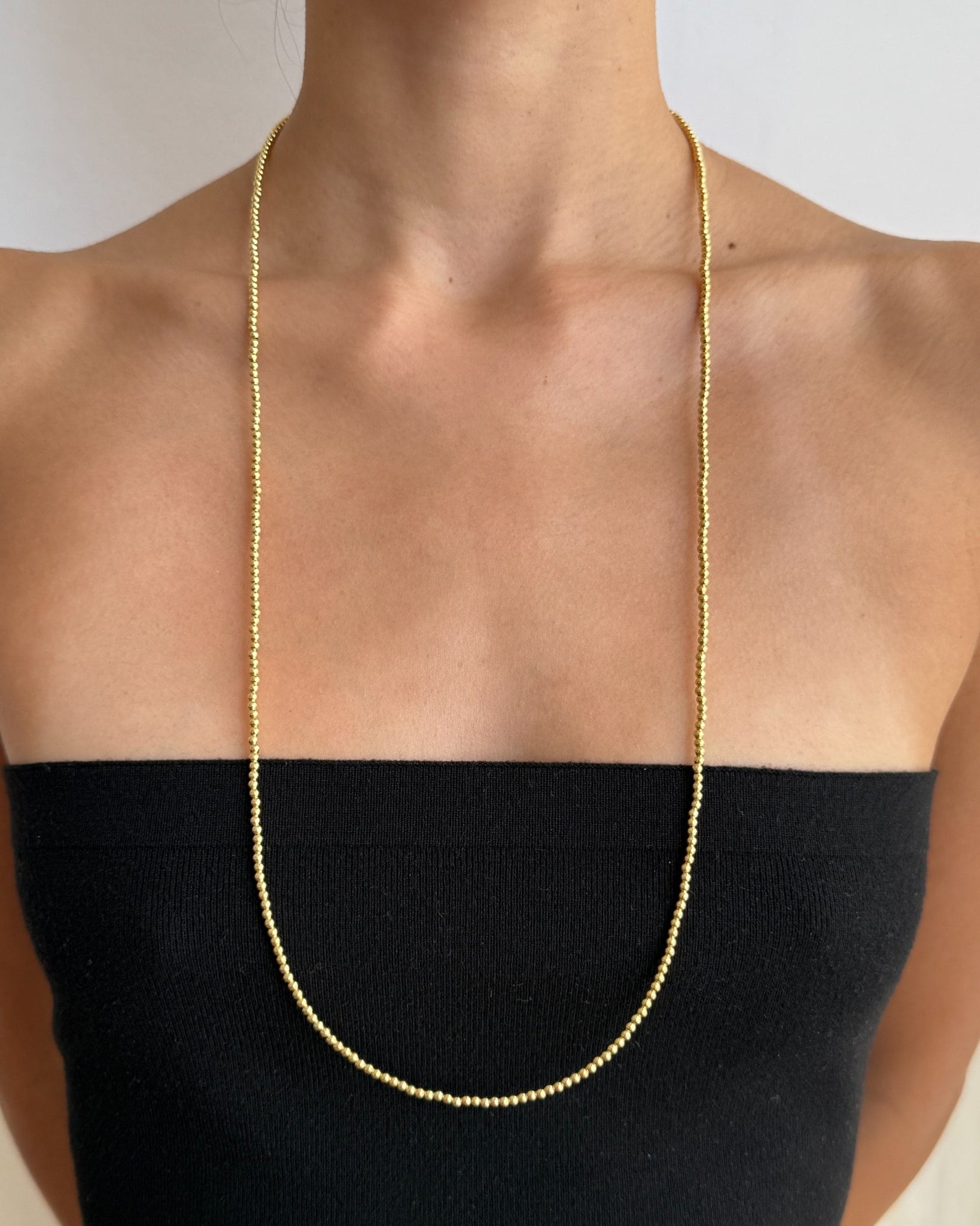 Sangir Gold Double Necklace