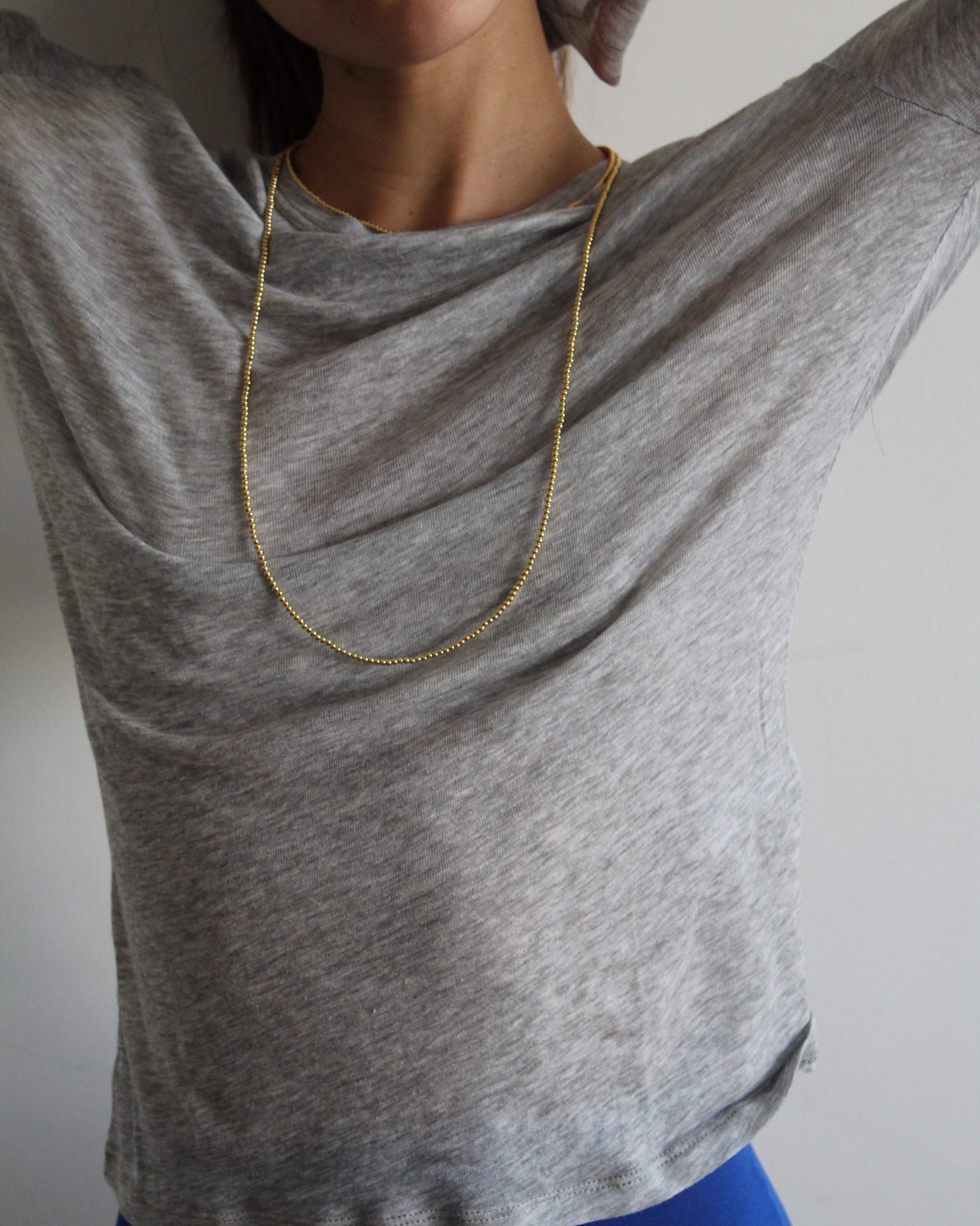 Sangir Gold Double Necklace