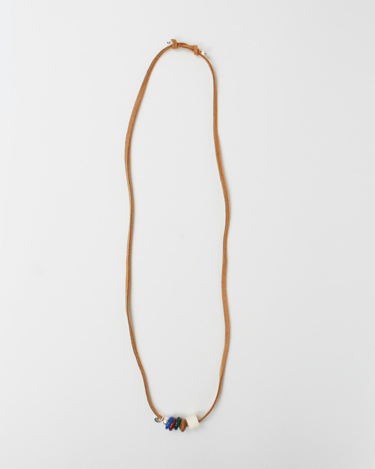 Rhodes Suede Necklace