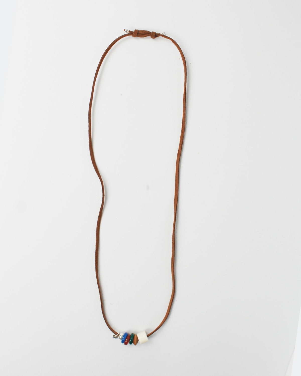 Rhodes Suede Necklace
