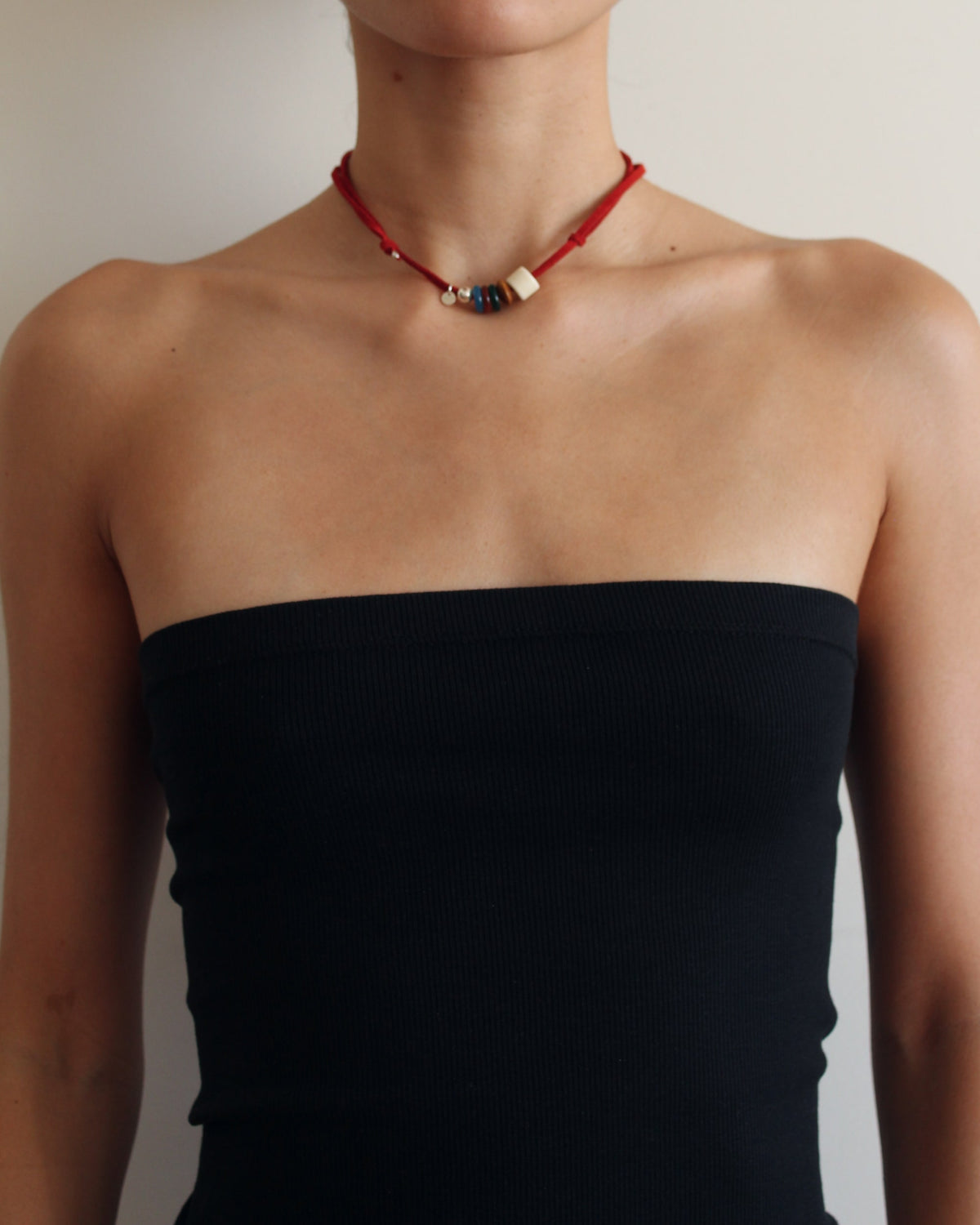 Rhodes Suede Necklace
