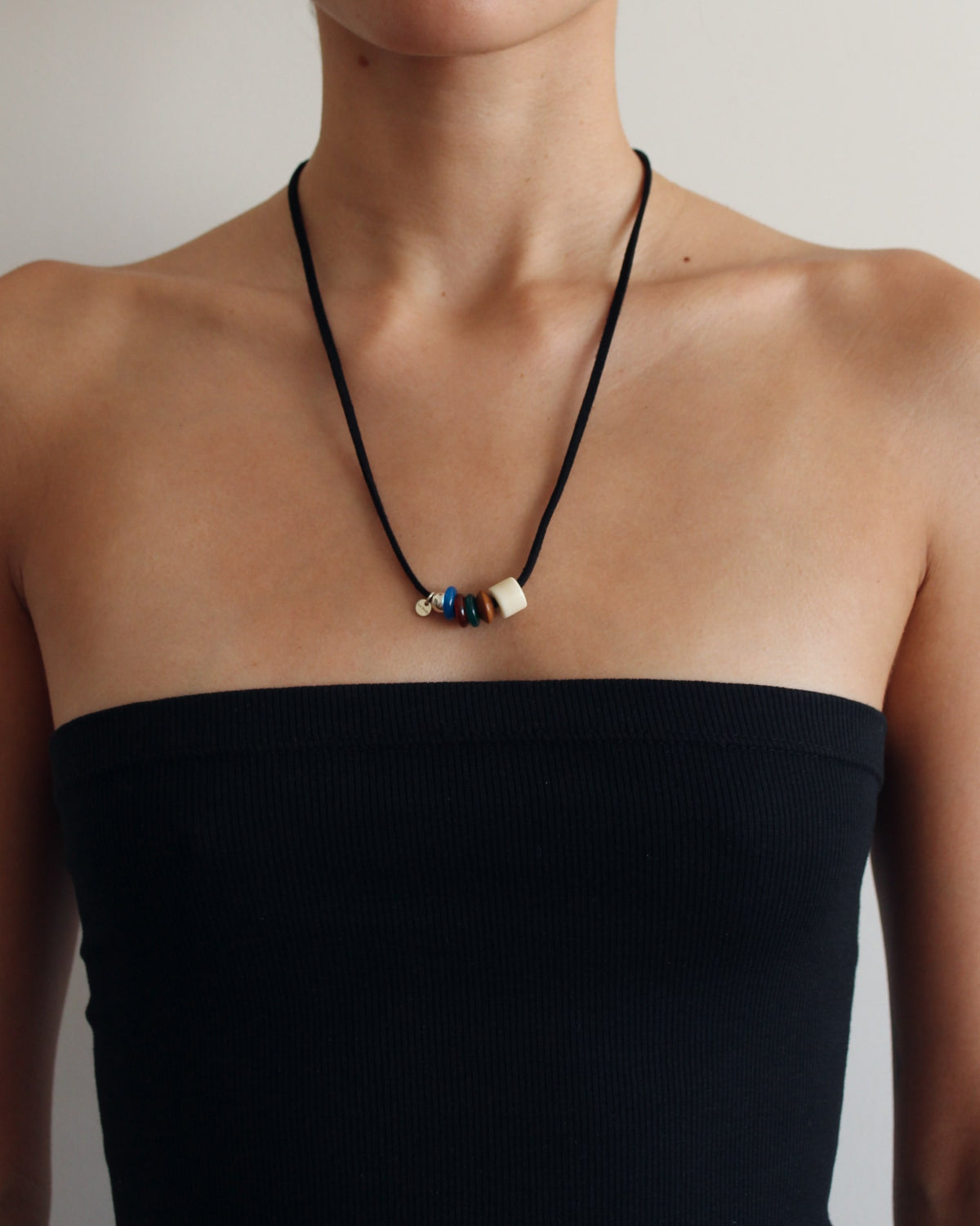 Rhodes Suede Necklace