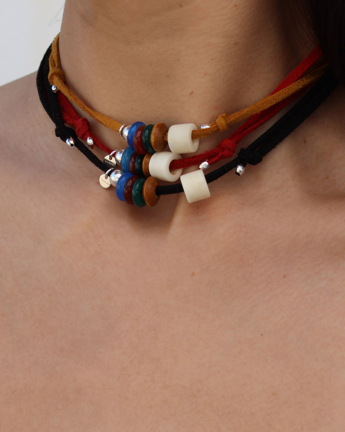 Rhodes Suede Necklace