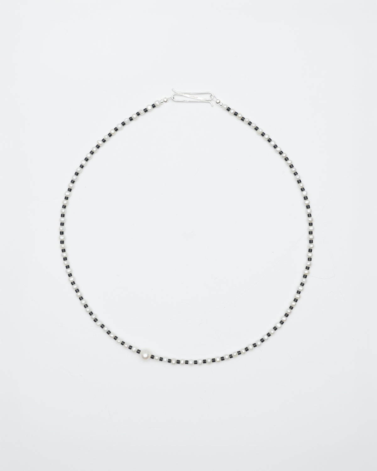 Batek Pearl and Crystal Necklace