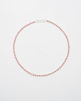 Batek Pearl and Crystal Necklace