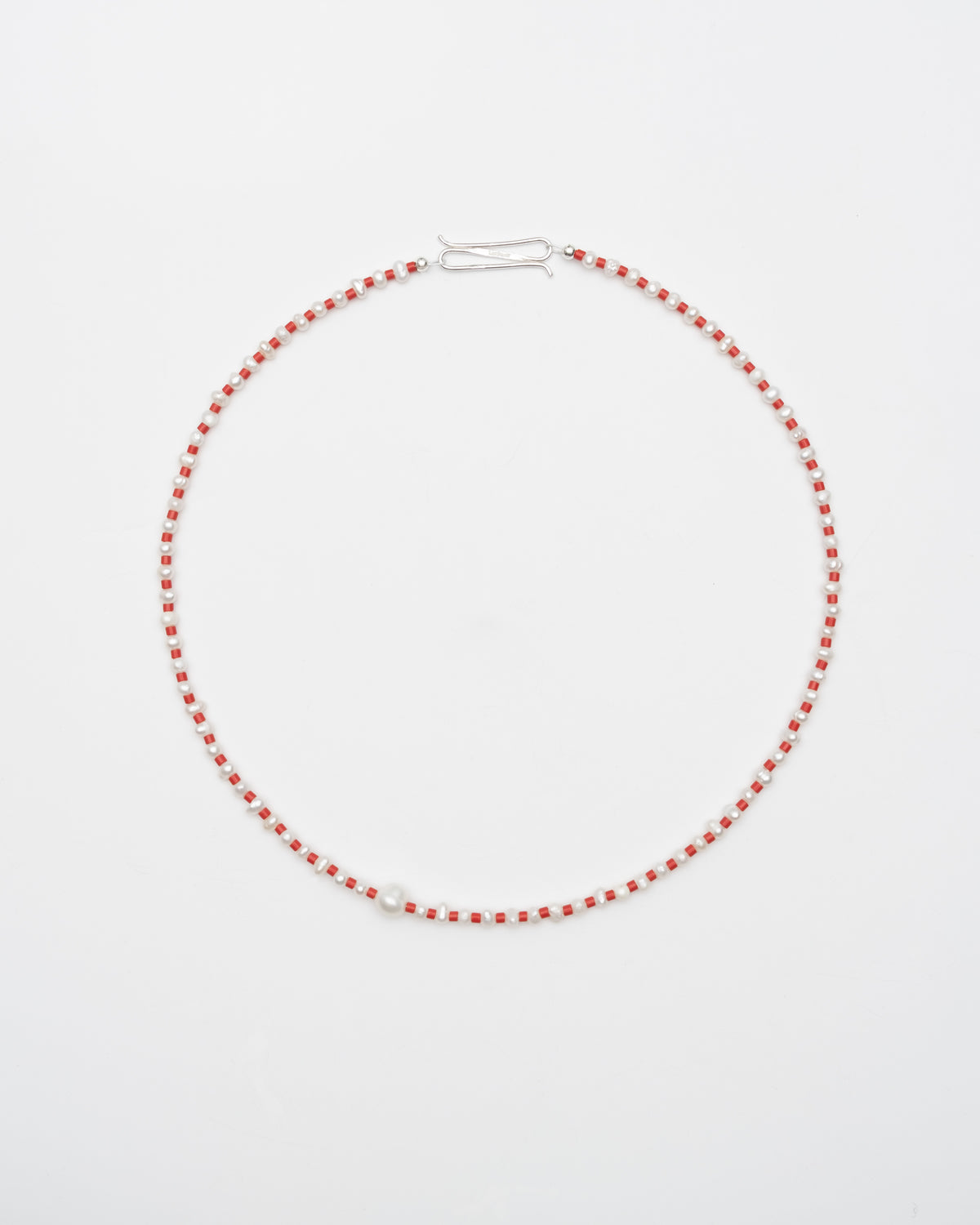 Batek Pearl and Crystal Necklace
