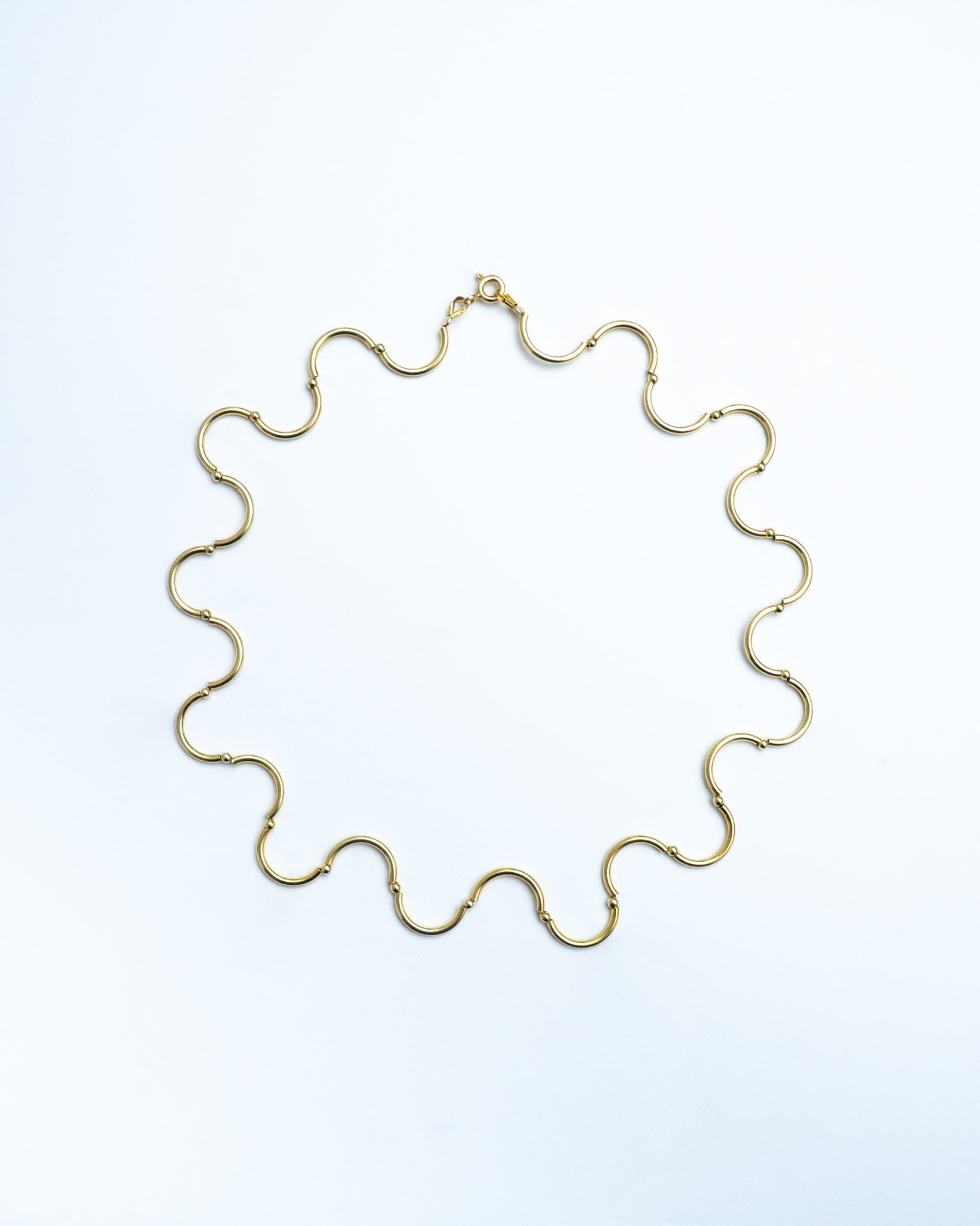 Spires Choker Gold Plated