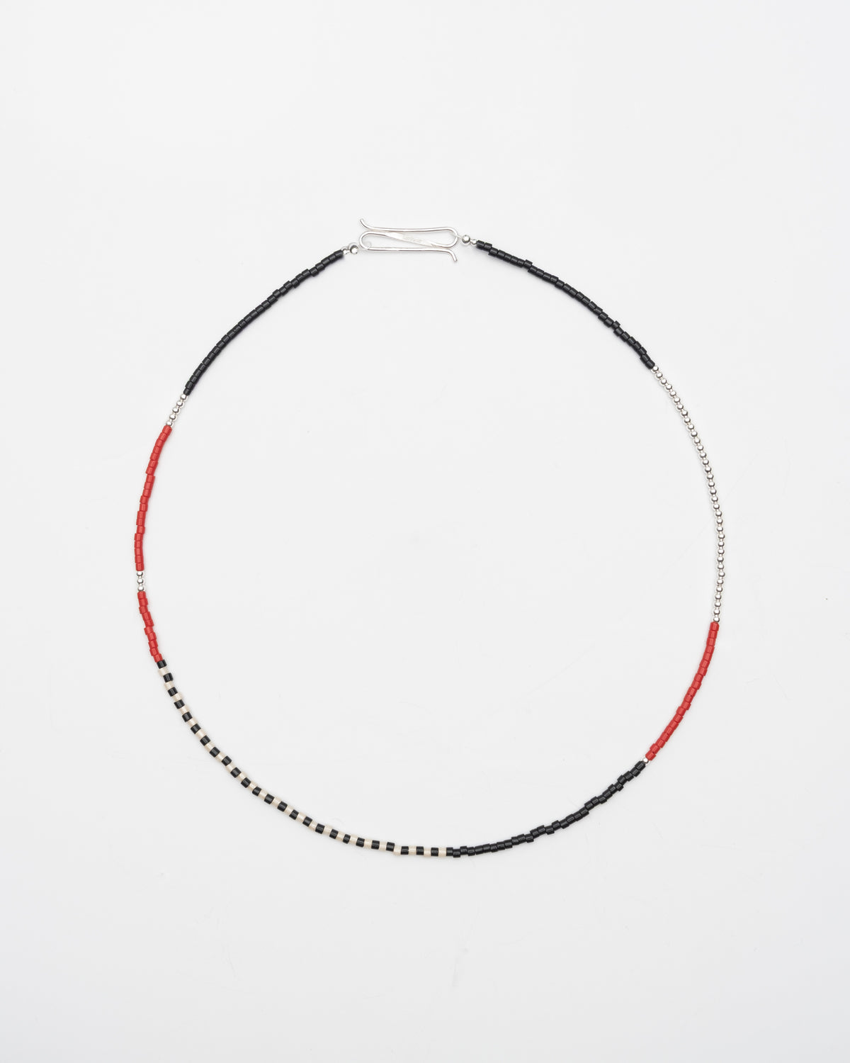 Sabtang Asymmetric Silver Necklace