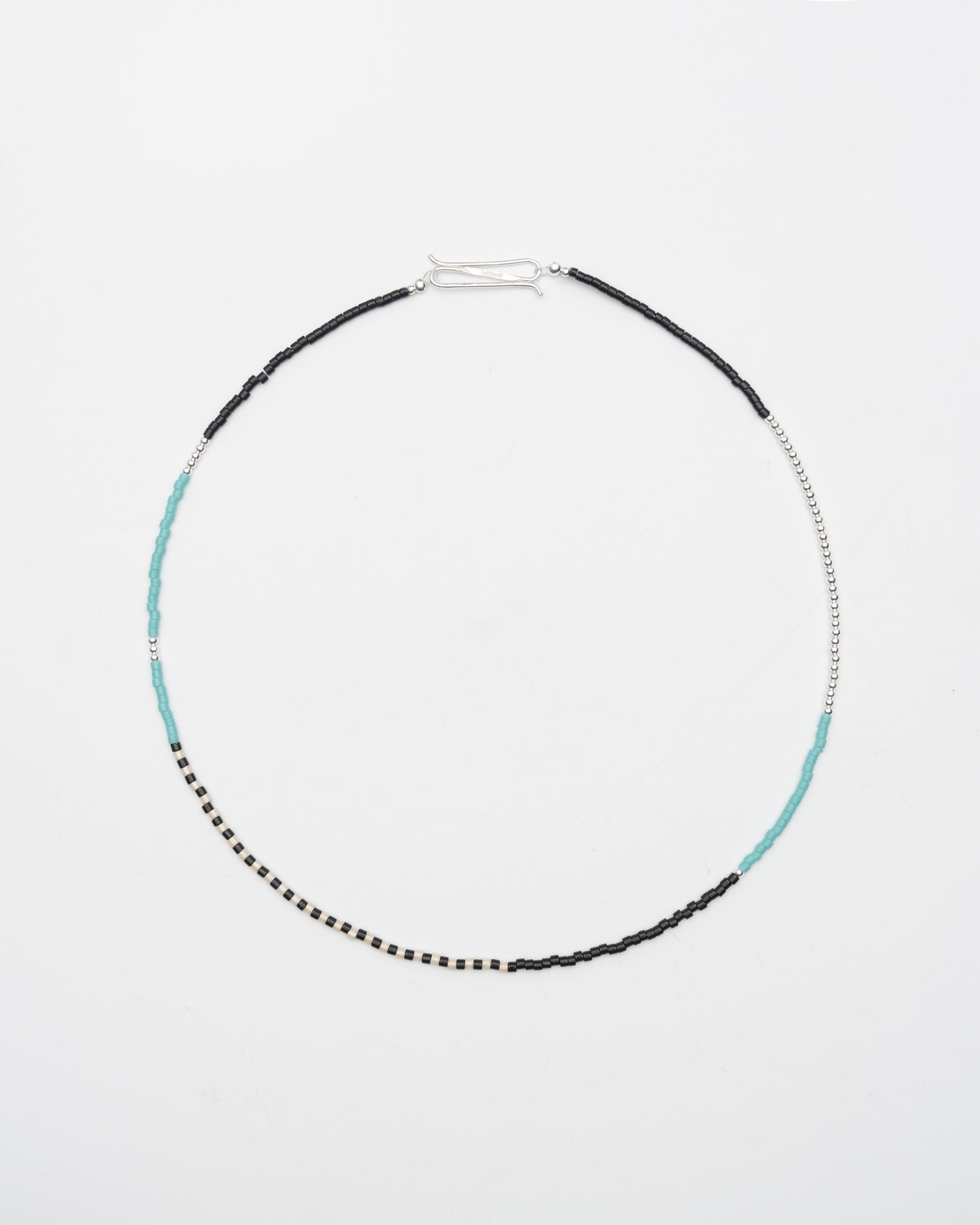 Nonoc Asymmetric Silver Necklace
