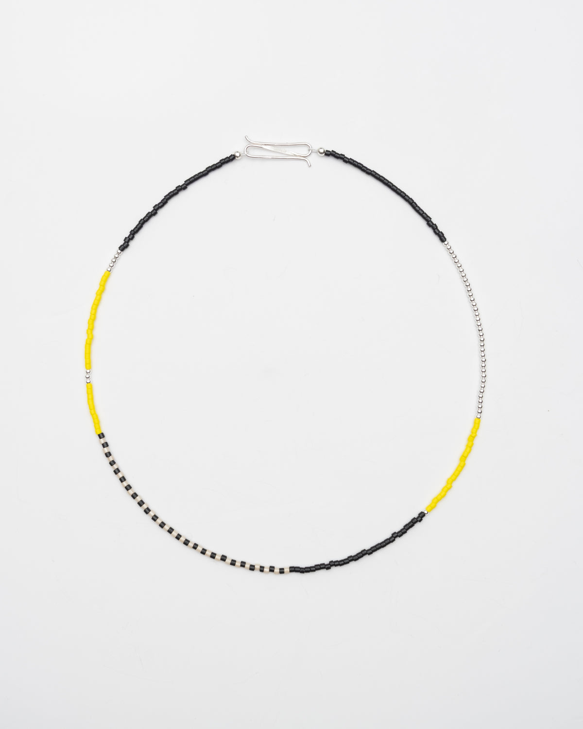 Palasan Asymmetric Silver Necklace