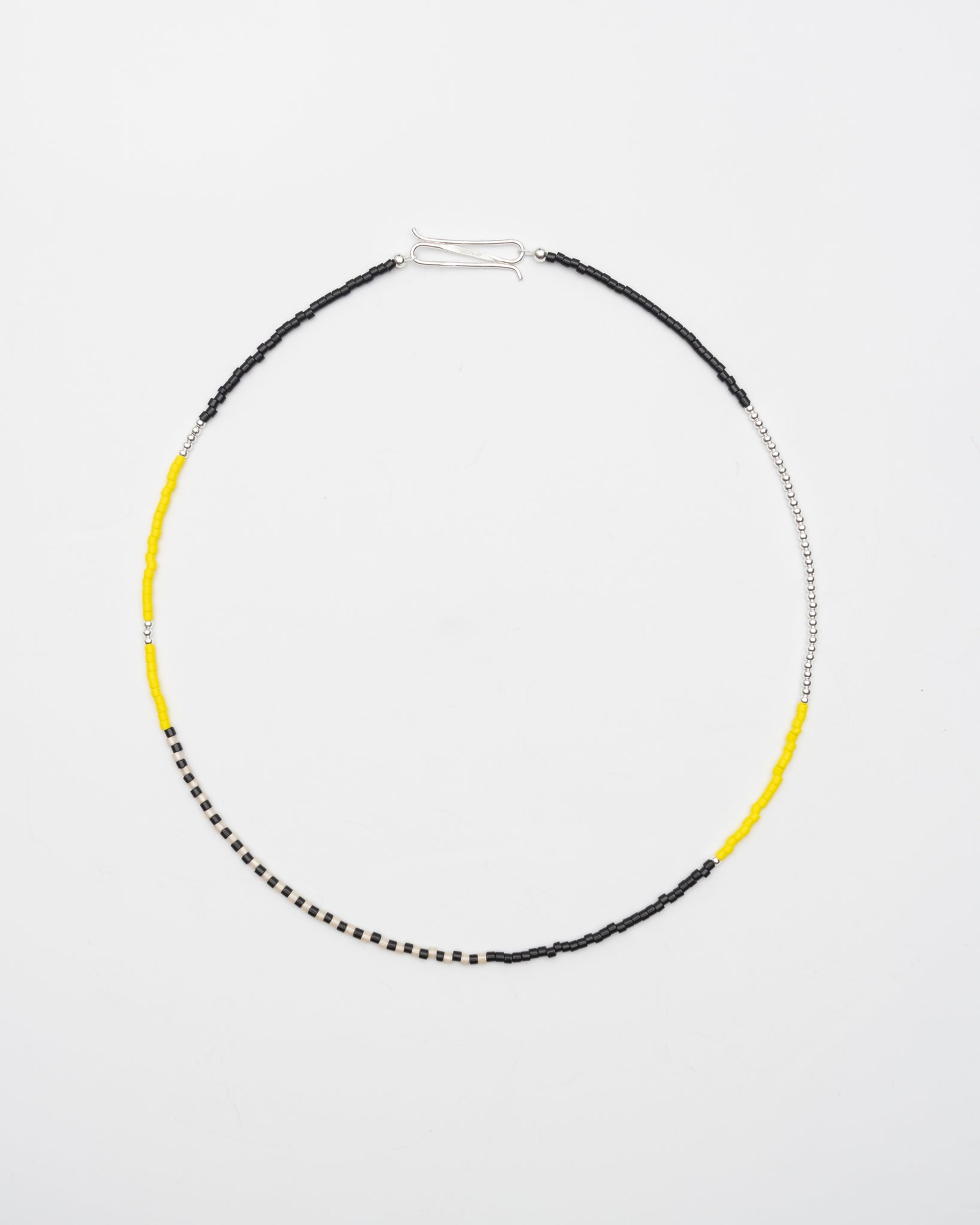 Palasan Asymmetric Silver Necklace