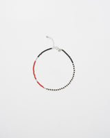 Asymmetric Silver Anklet