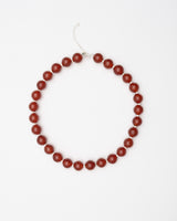 Carmin Red Sulu Necklace - Jade and Silver