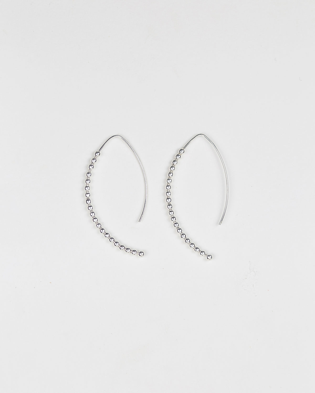 Sangir Sterling Silver Beads Earrings