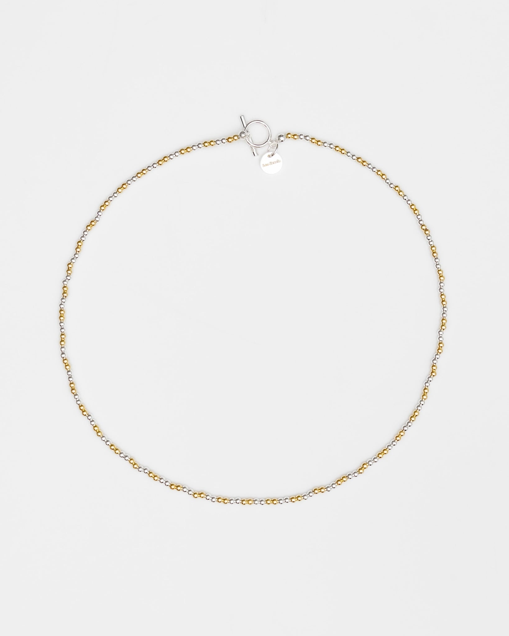 Sangir Silver and Gold Necklace