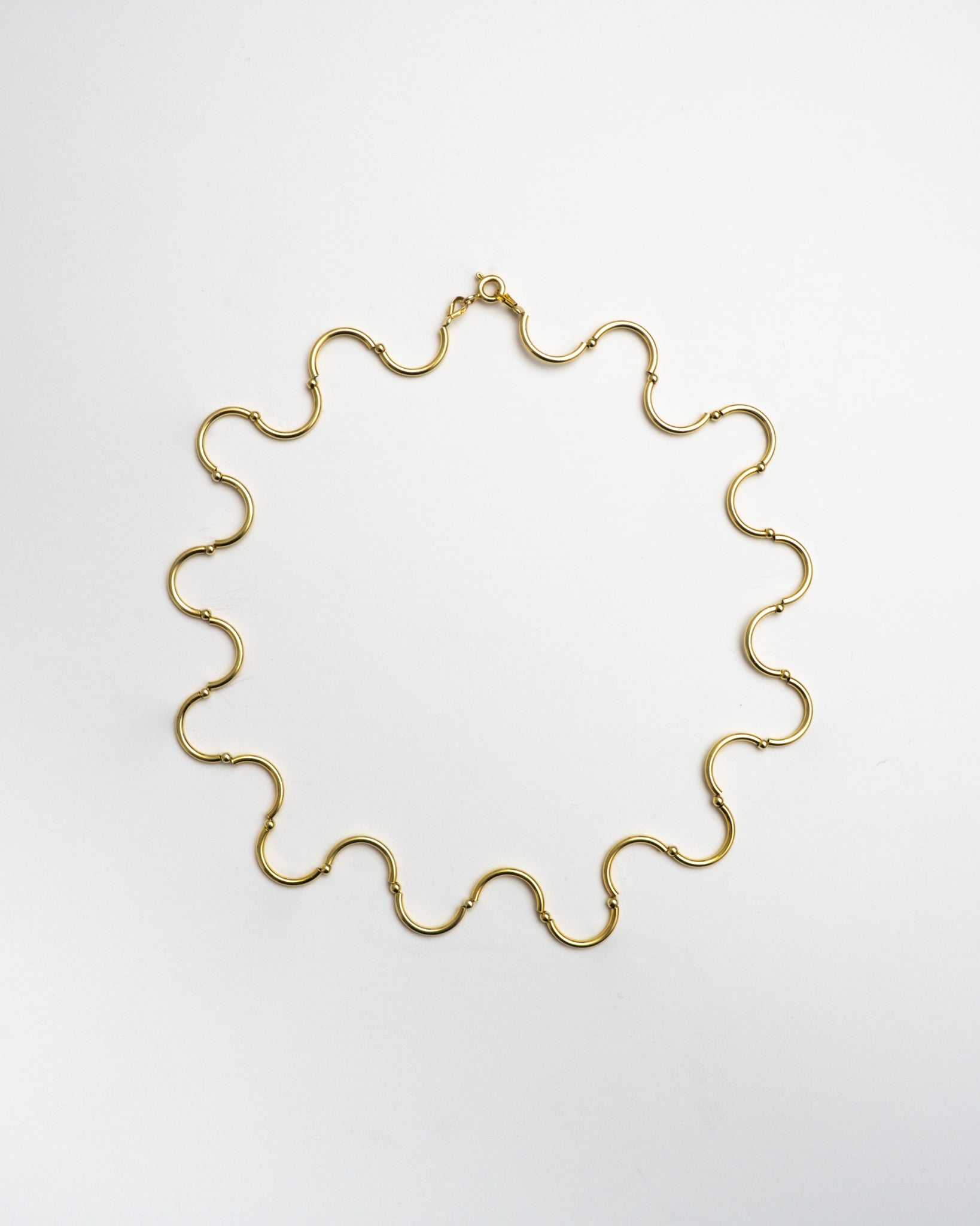 Spires Choker Gold Plated