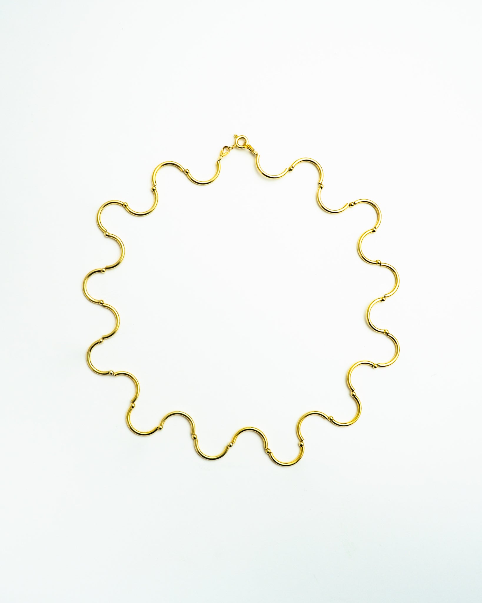 Spires Choker Gold Plated