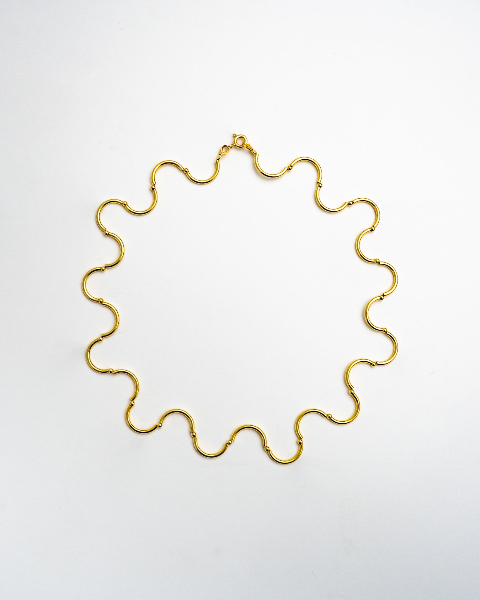 Spires Choker Gold Plated
