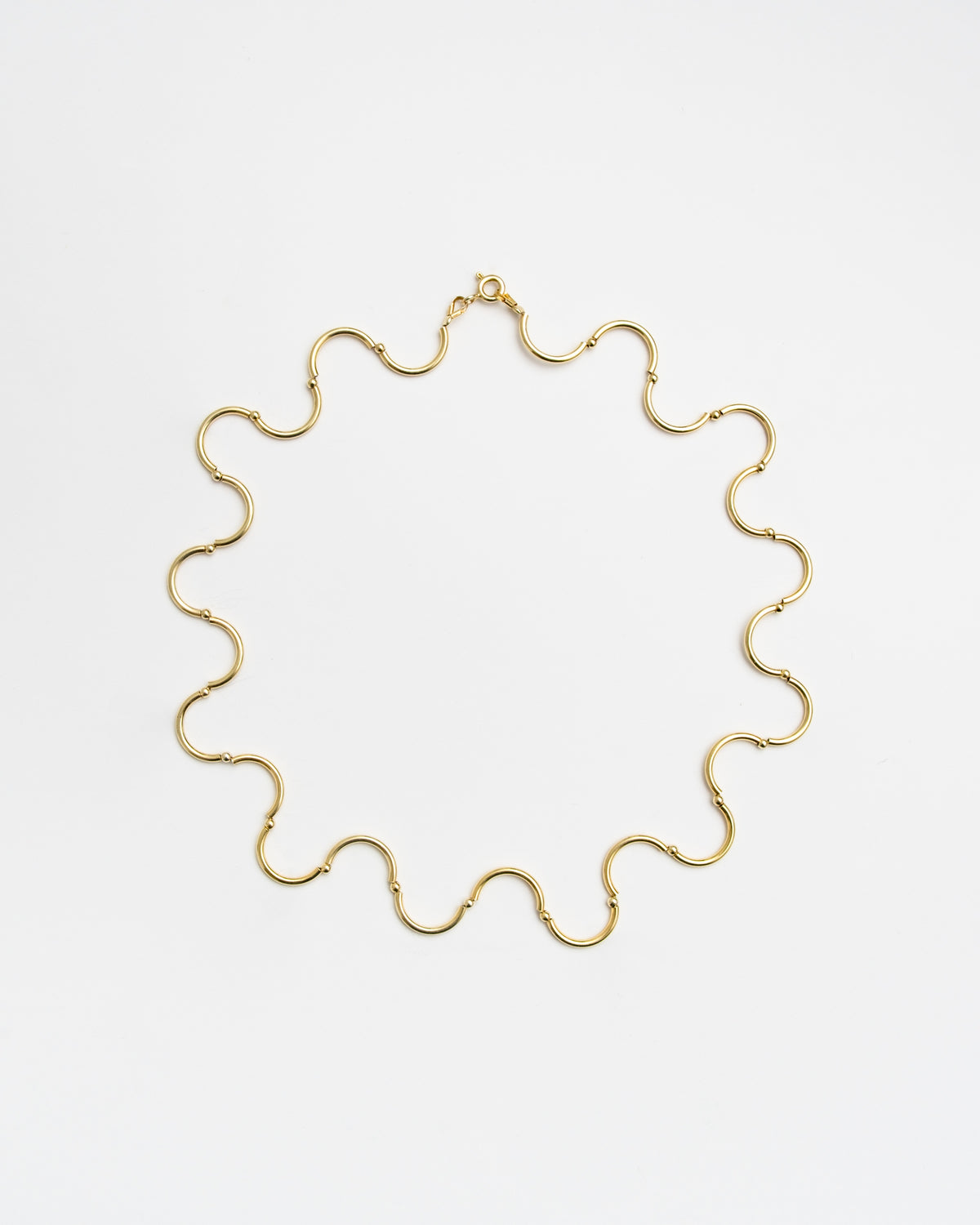 Spires Choker Gold Plated
